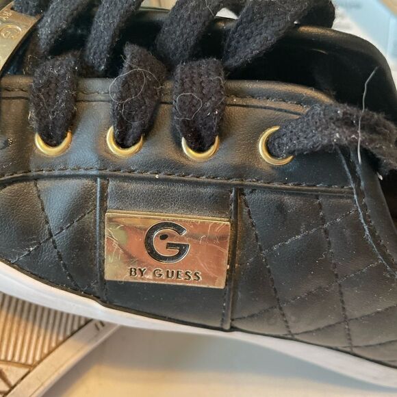 Guess Black Leather Sneakers - Picture 3 of 5
